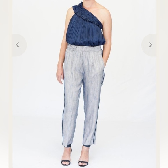 Giada Forte Linen Blend Pants/trousers. Size 1 - Picture 1 of 15